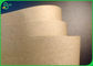 Belge ve Hediye Paketleme İçin Geri Dönüşümlü 50gsm Flüt Bazlı Kahverengi Kraft Kağıt